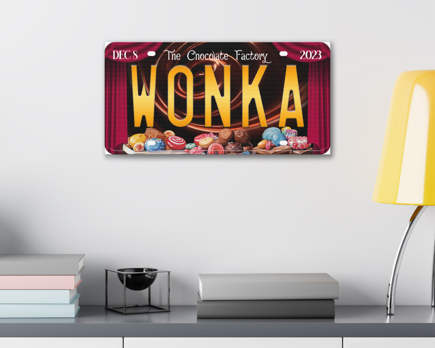 Wonka (2023) movie canvas wall decor