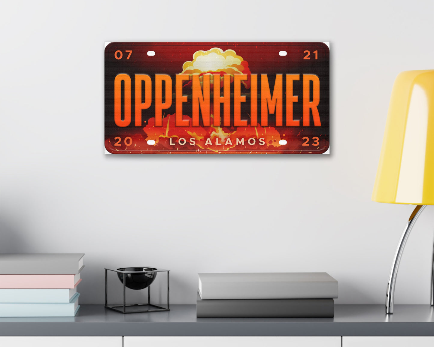 Oppenheimer (2023) movie canvas wall decor