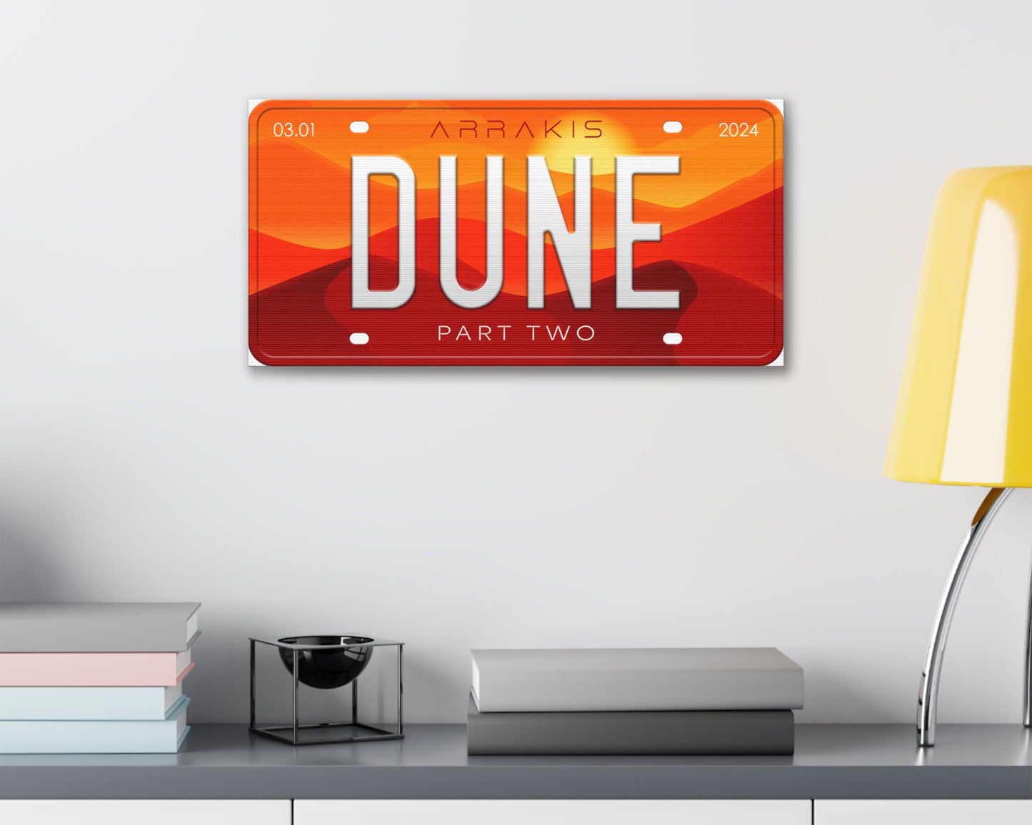 Dune Part 2 (2024) movie canvas wall decor