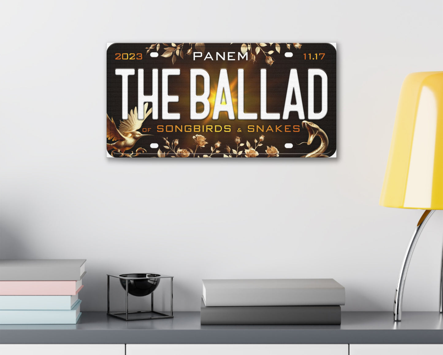 Ballad of Songbirds & Snakes (2023) movie canvas wall decor
