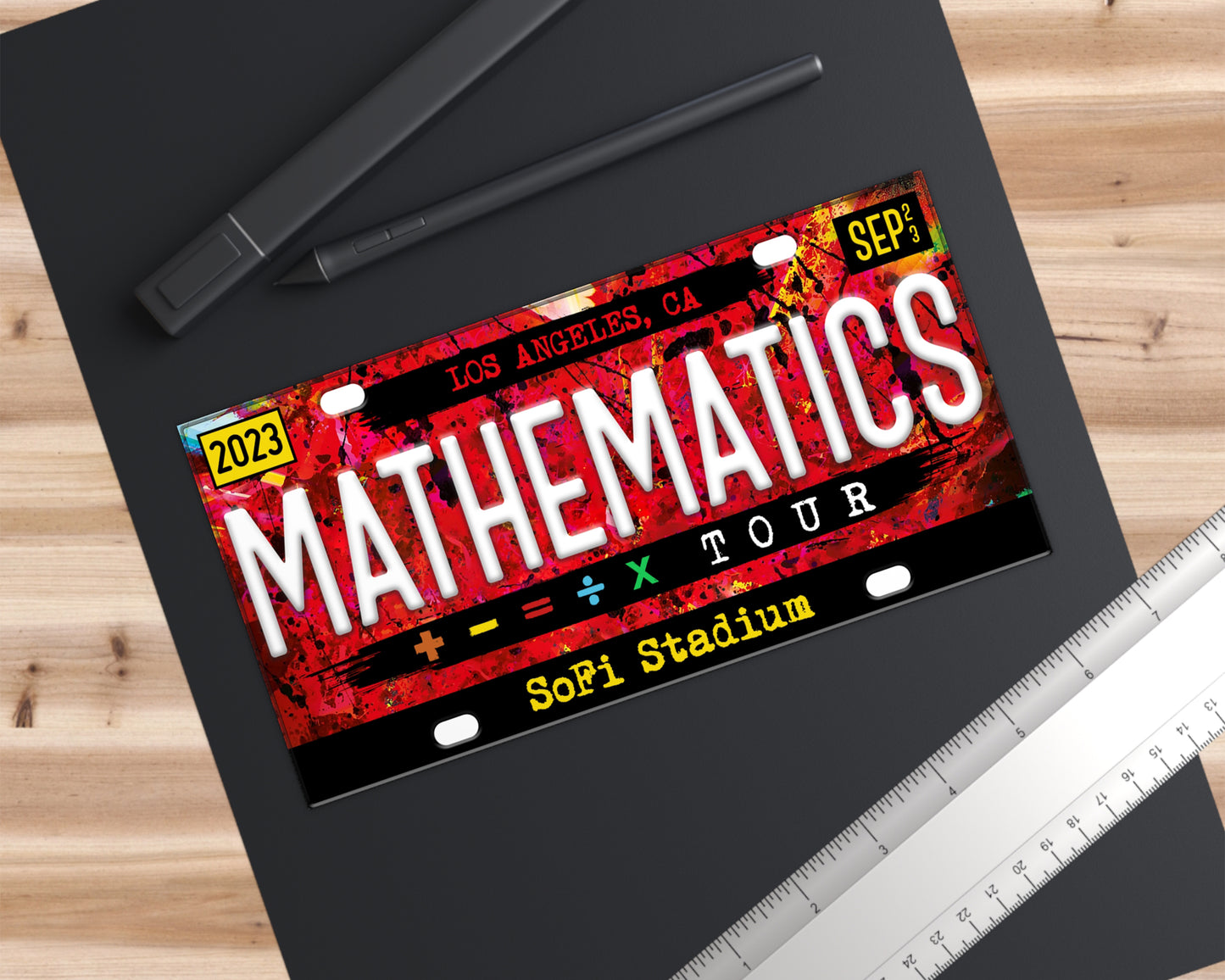 The Mathematics Tour bumper sticker