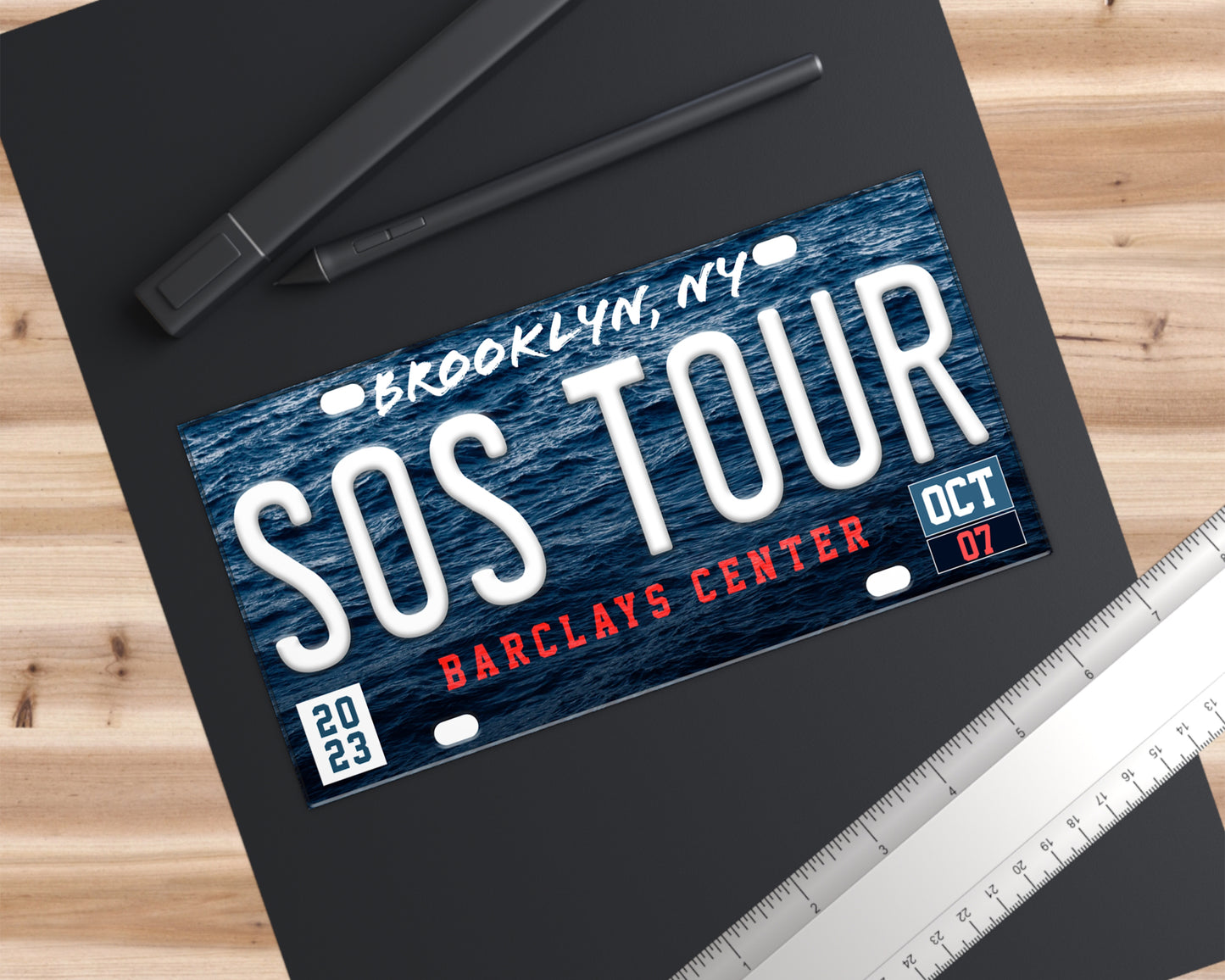 SOS Tour bumper sticker