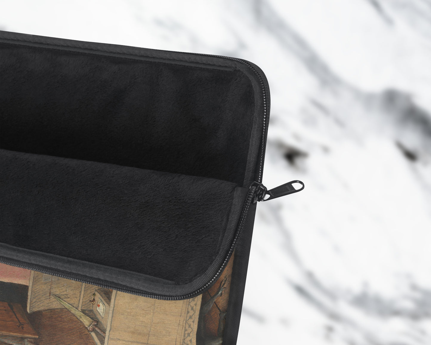Hieronymus Bosch - Death and the Miser laptop sleeve