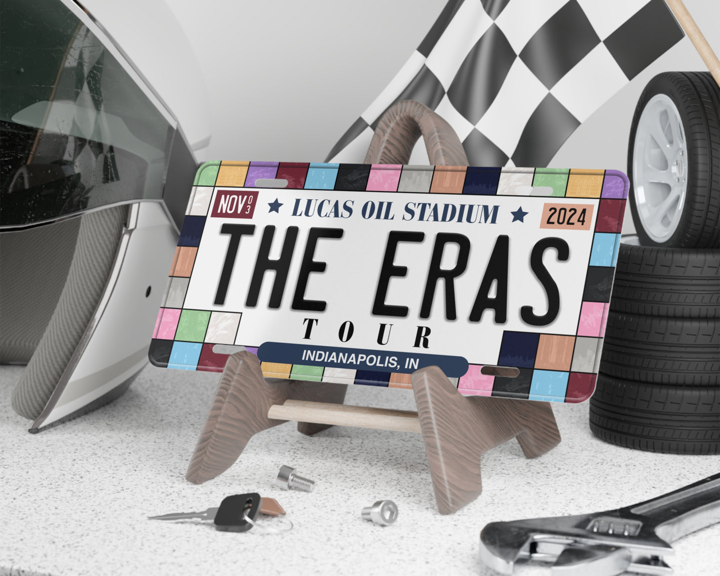 The Eras Tour license plate