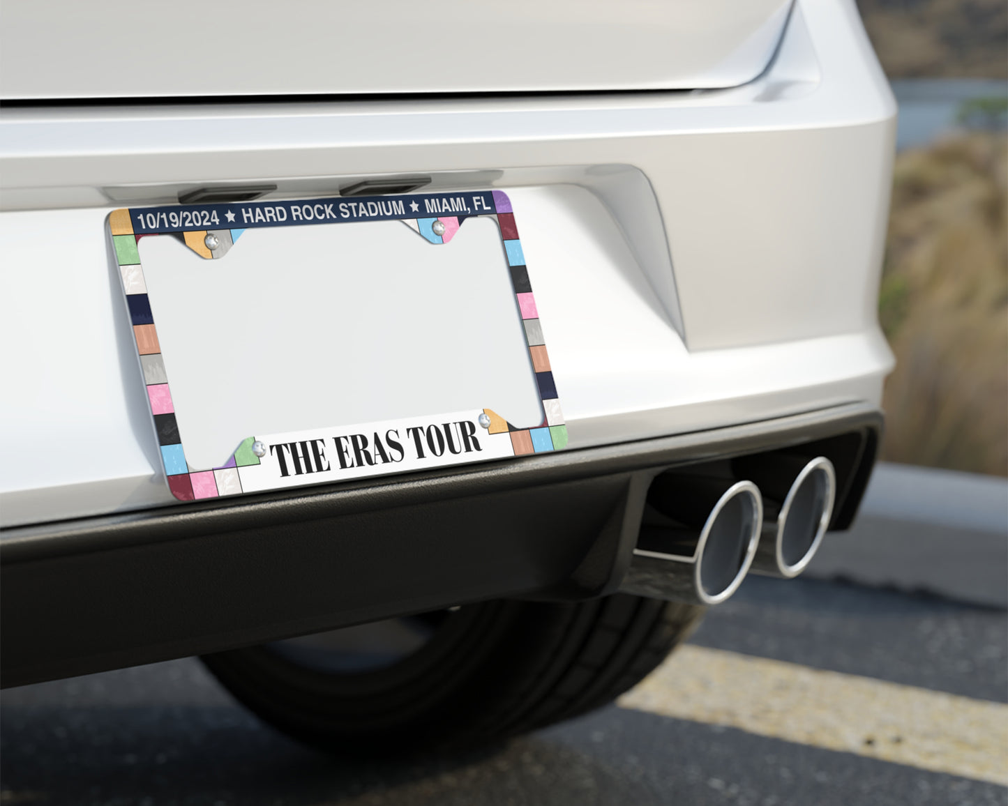 The Eras Tour license plate frame