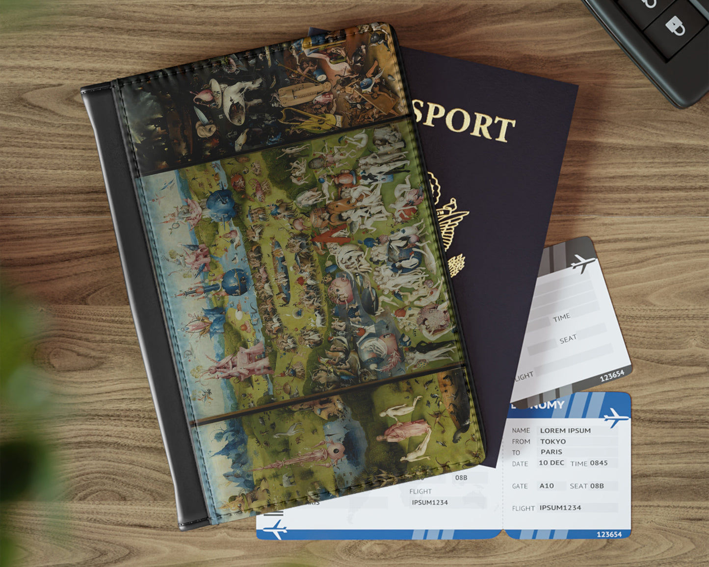 Hieronymus Bosch - The Garden of Earthly Delights passport cover