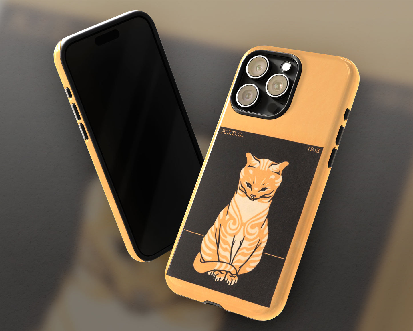 Julie de Graag - Sitting Cat iPhone case