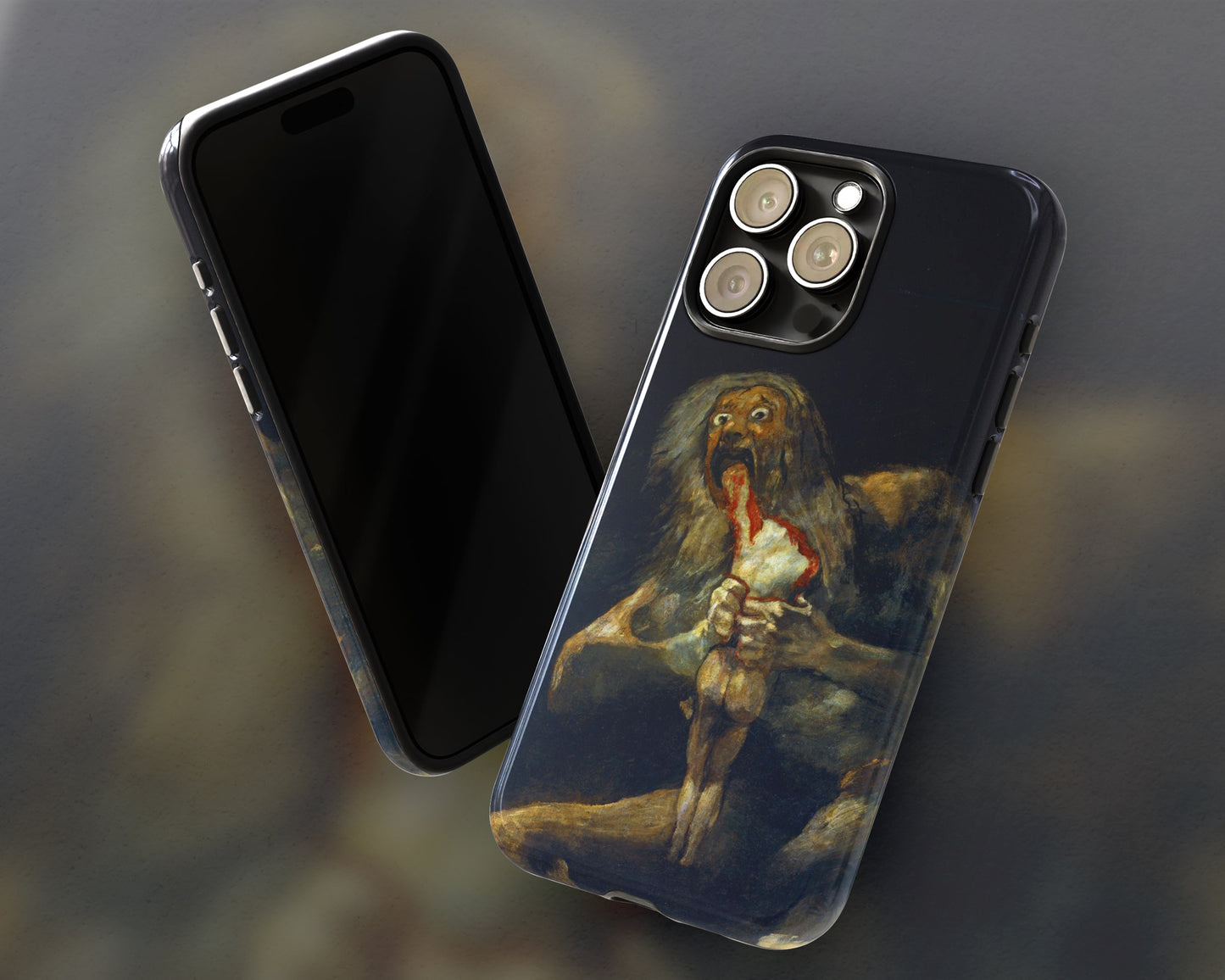 Francisco Goya - Saturn Devouring His Son iPhone case