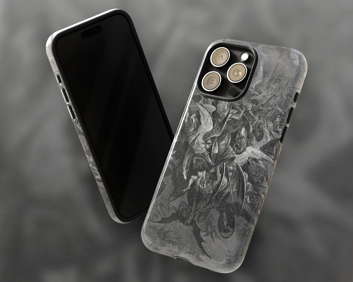 Gustave Dore - Paradise Lost iPhone case