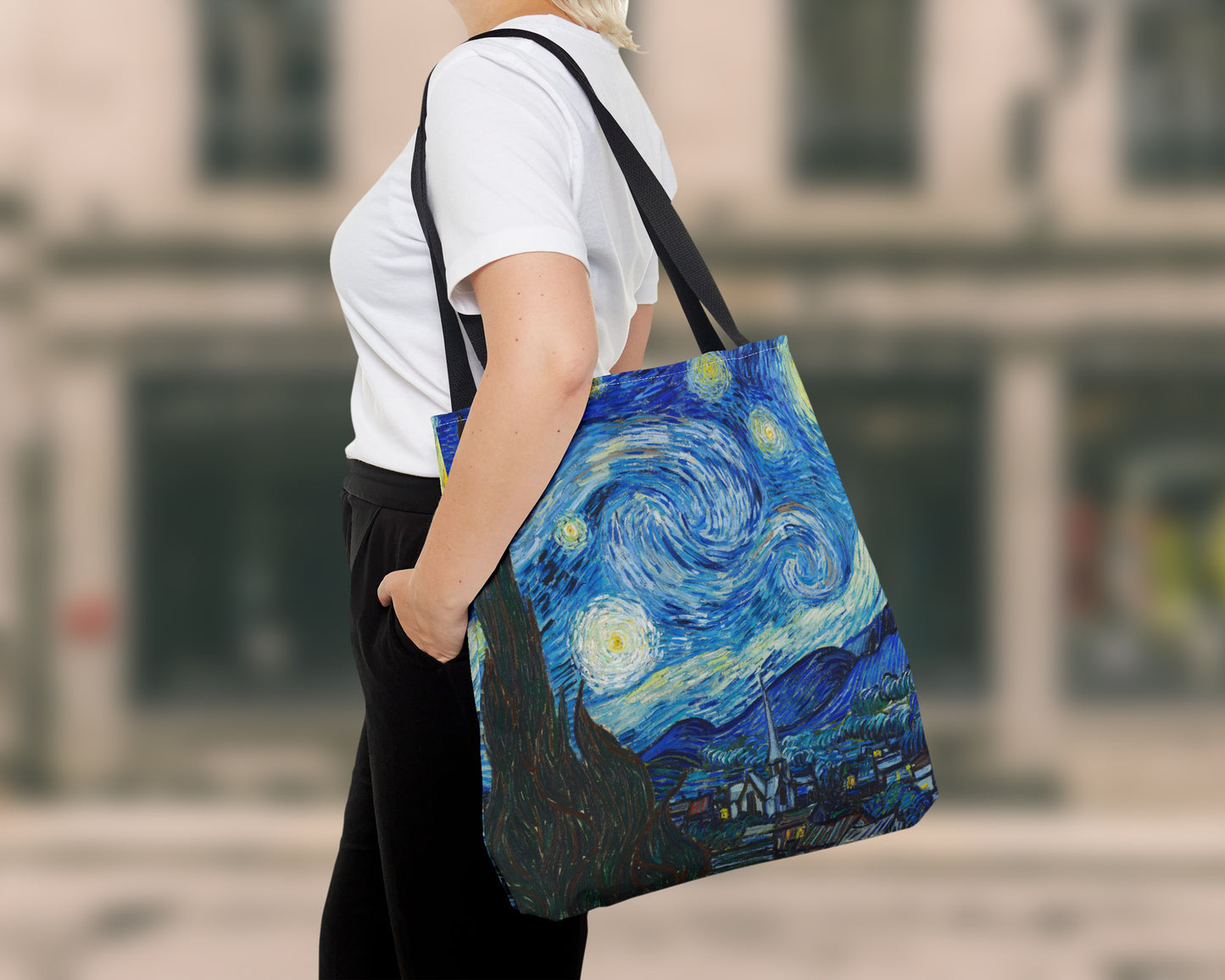Vincent van Gogh - The Starry Night tote bag