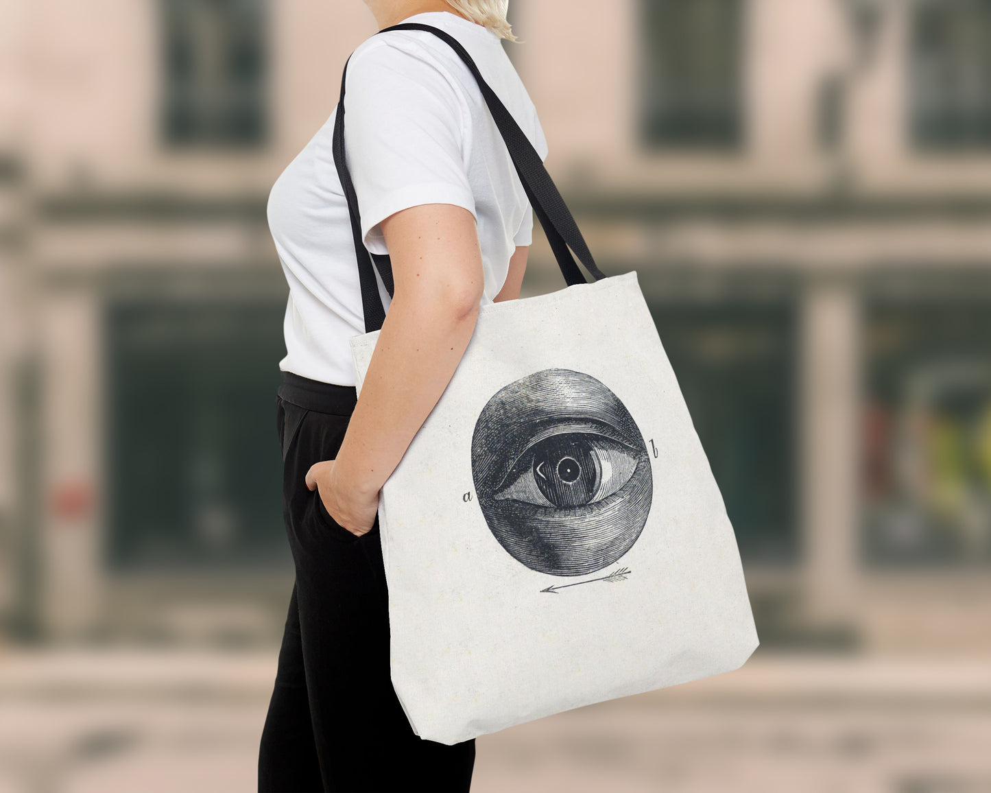 Isaac Weissenbruch - Menselijk Oog Met Een Afwijking tote bag