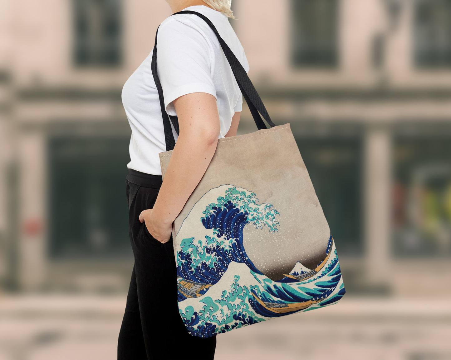 Katsushika Hokusai - The Great Wave off Kanagawa tote bag