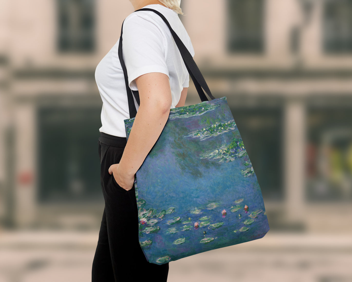 Claude Monet - Water Lilies tote bag