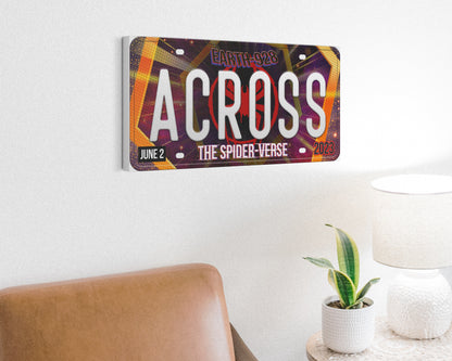 SpiderMan: Across the SpiderVerse (2023) movie canvas wall decor