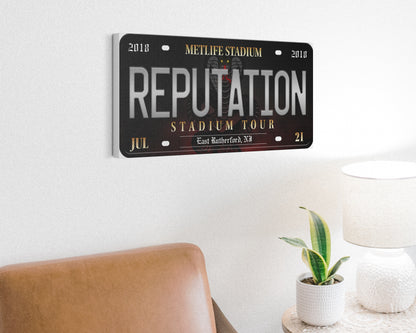 Reputation Stadium Tour canvas wall decor