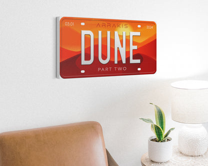 Dune Part 2 (2024) movie canvas wall decor