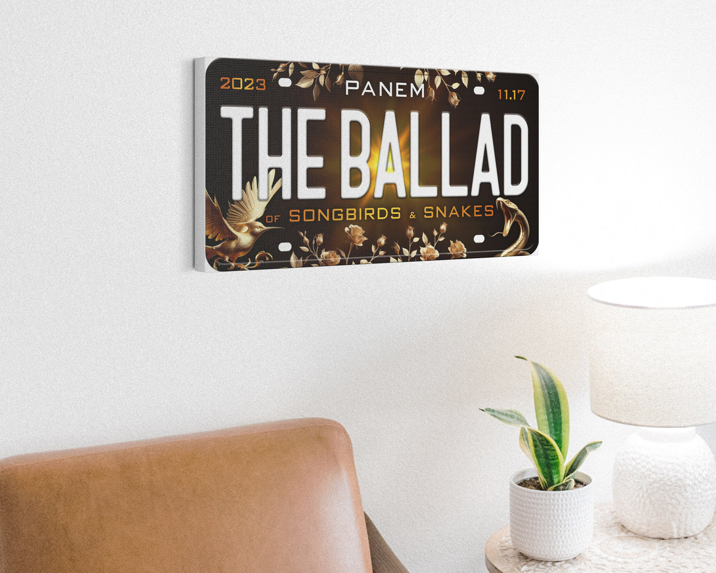 Ballad of Songbirds & Snakes (2023) movie canvas wall decor