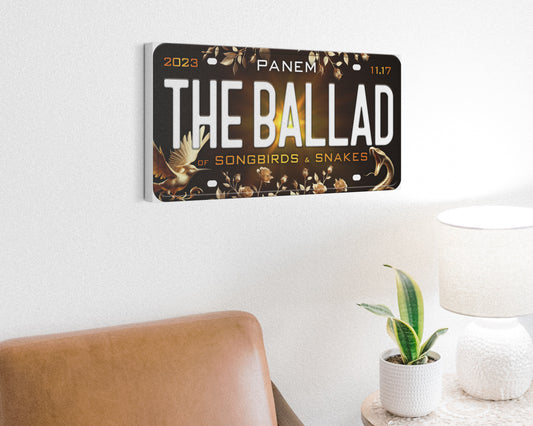 Ballad of Songbirds & Snakes (2023) movie canvas wall decor