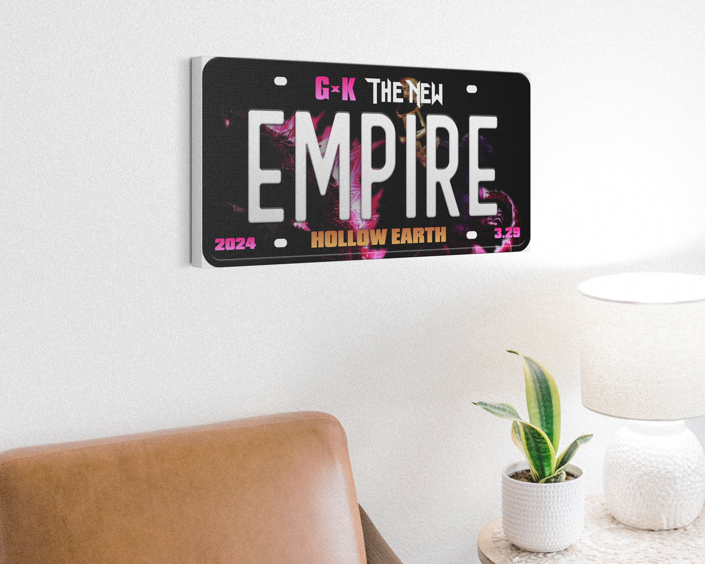 GxK: The New Empire (2024) movie canvas wall decor