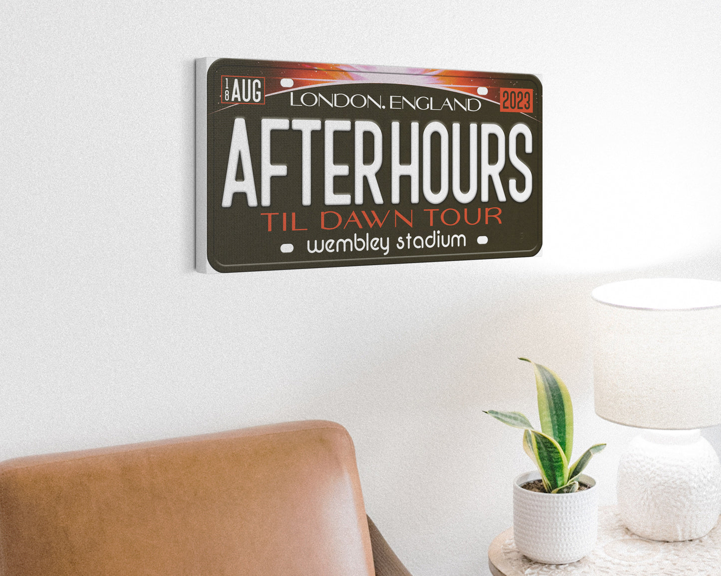 After Hours til Dawn Tour canvas wall decor