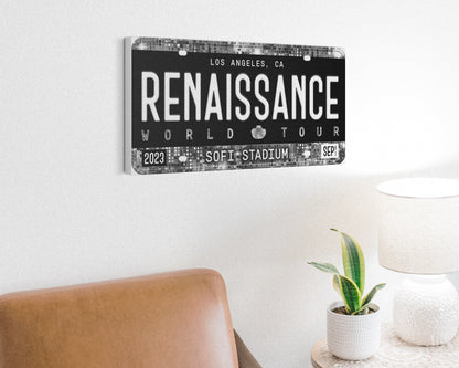 Renaissance World Tour canvas wall decor