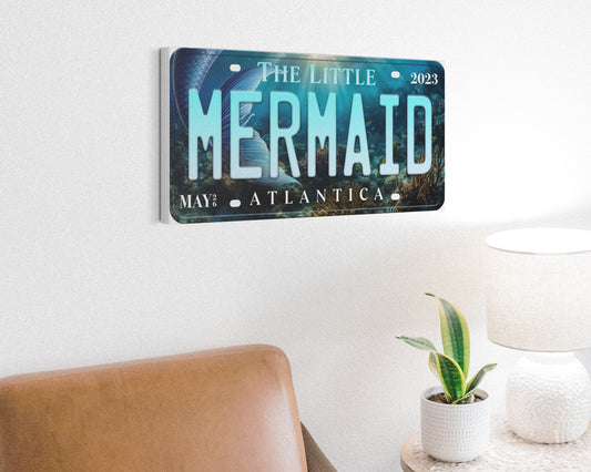 Little Mermaid (2023) movie canvas wall decor