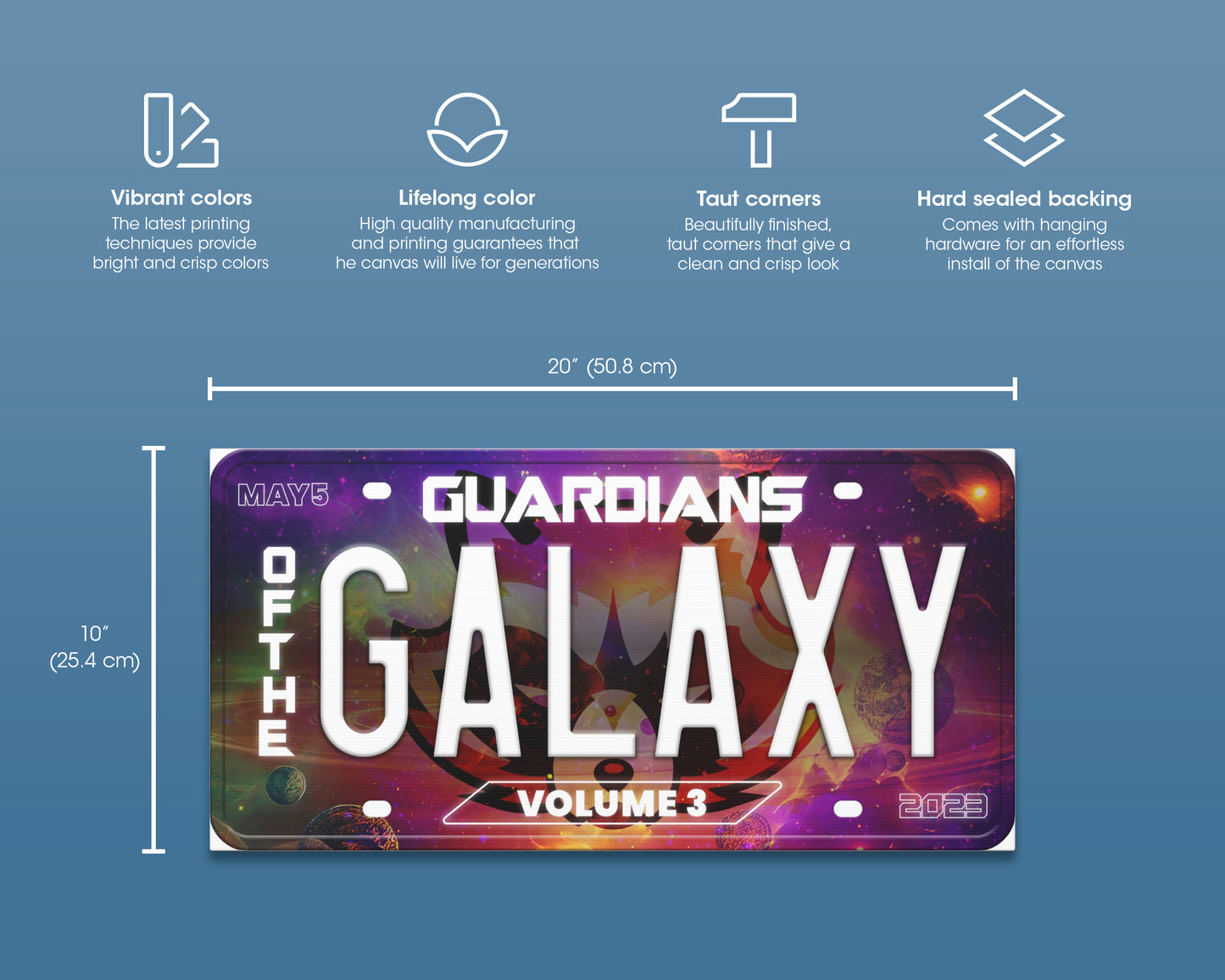 GotG Vol. 3 (2023) movie canvas wall decor