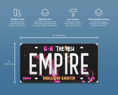 GxK: The New Empire (2024) movie canvas wall decor