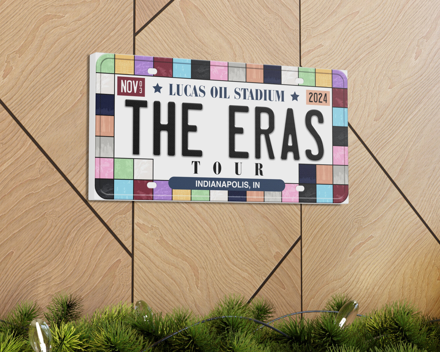 The Eras Tour canvas wall decor