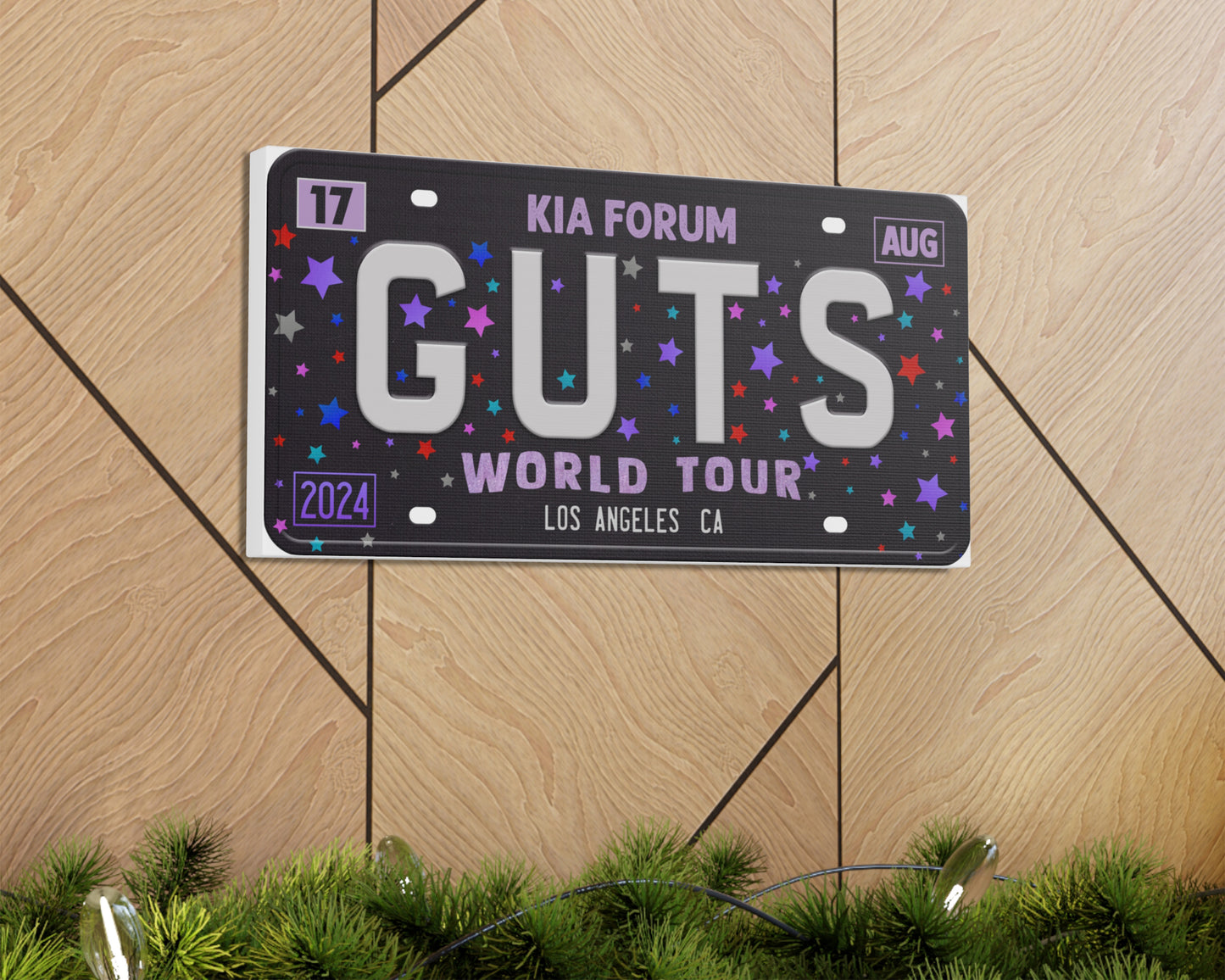 Guts World Tour canvas wall decor
