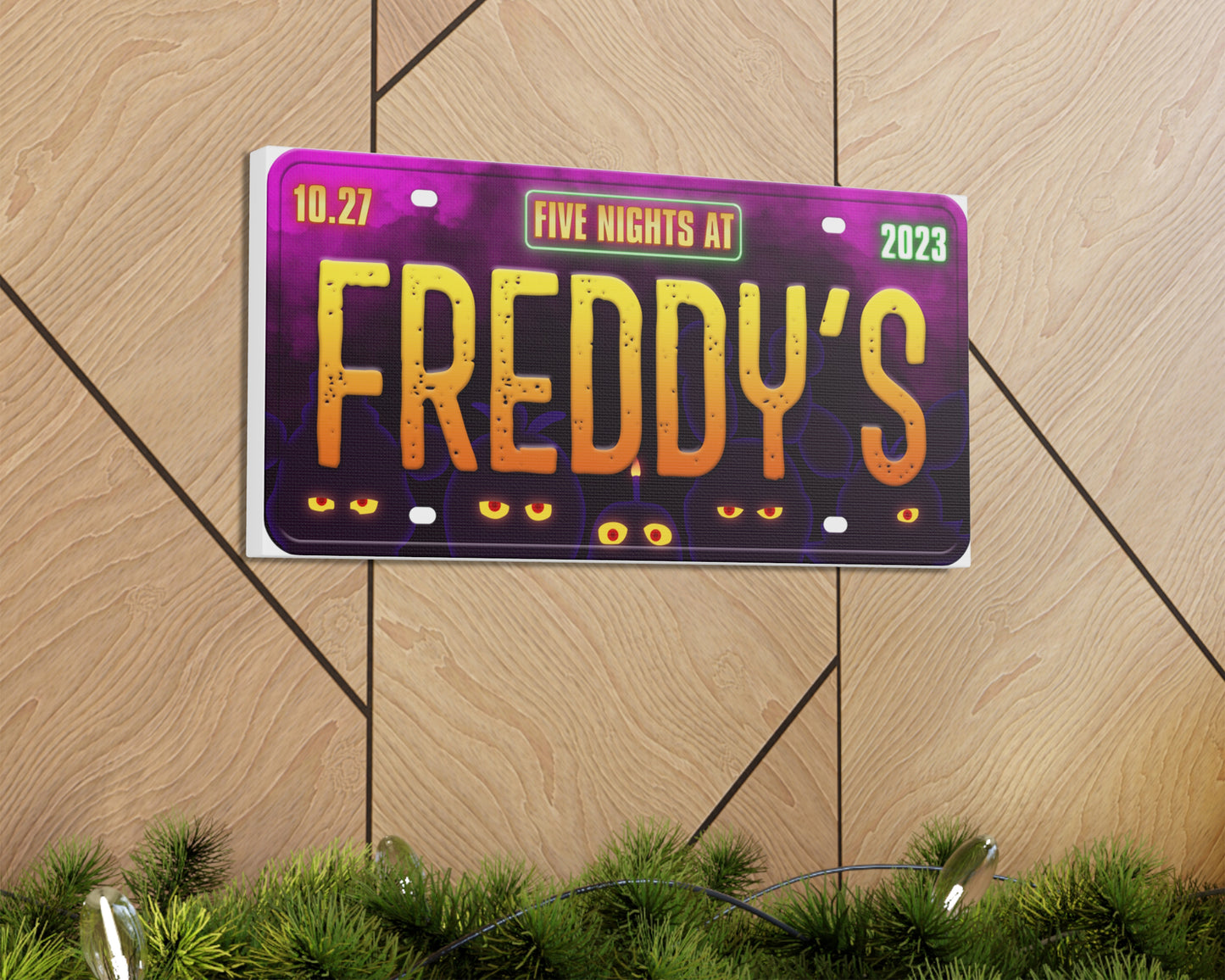 Freddy's (2023) movie canvas wall decor