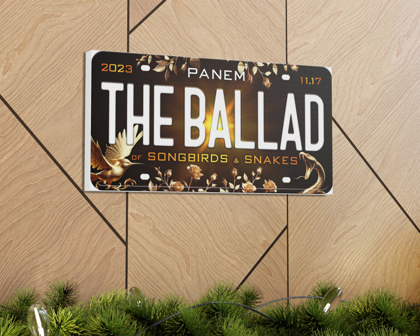 Ballad of Songbirds & Snakes (2023) movie canvas wall decor