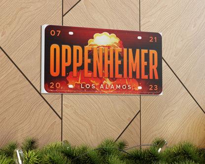 Oppenheimer (2023) movie canvas wall decor