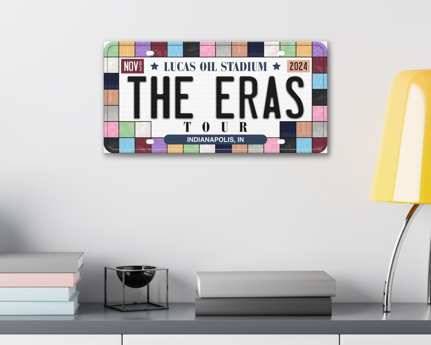 The Eras Tour canvas wall decor