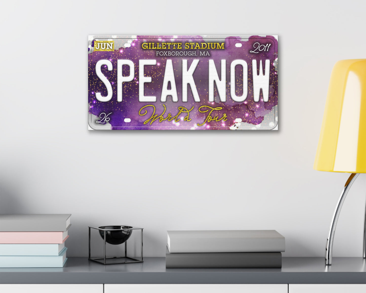 Speak Now World Tour canvas wall decor