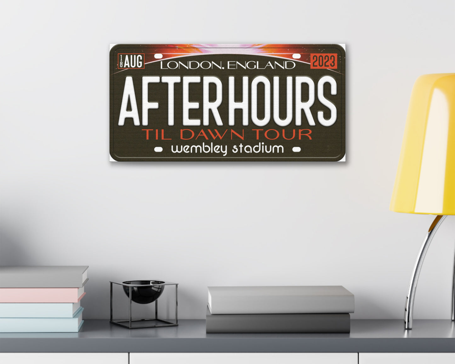 After Hours til Dawn Tour canvas wall decor