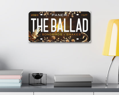 Ballad of Songbirds & Snakes (2023) movie canvas wall decor