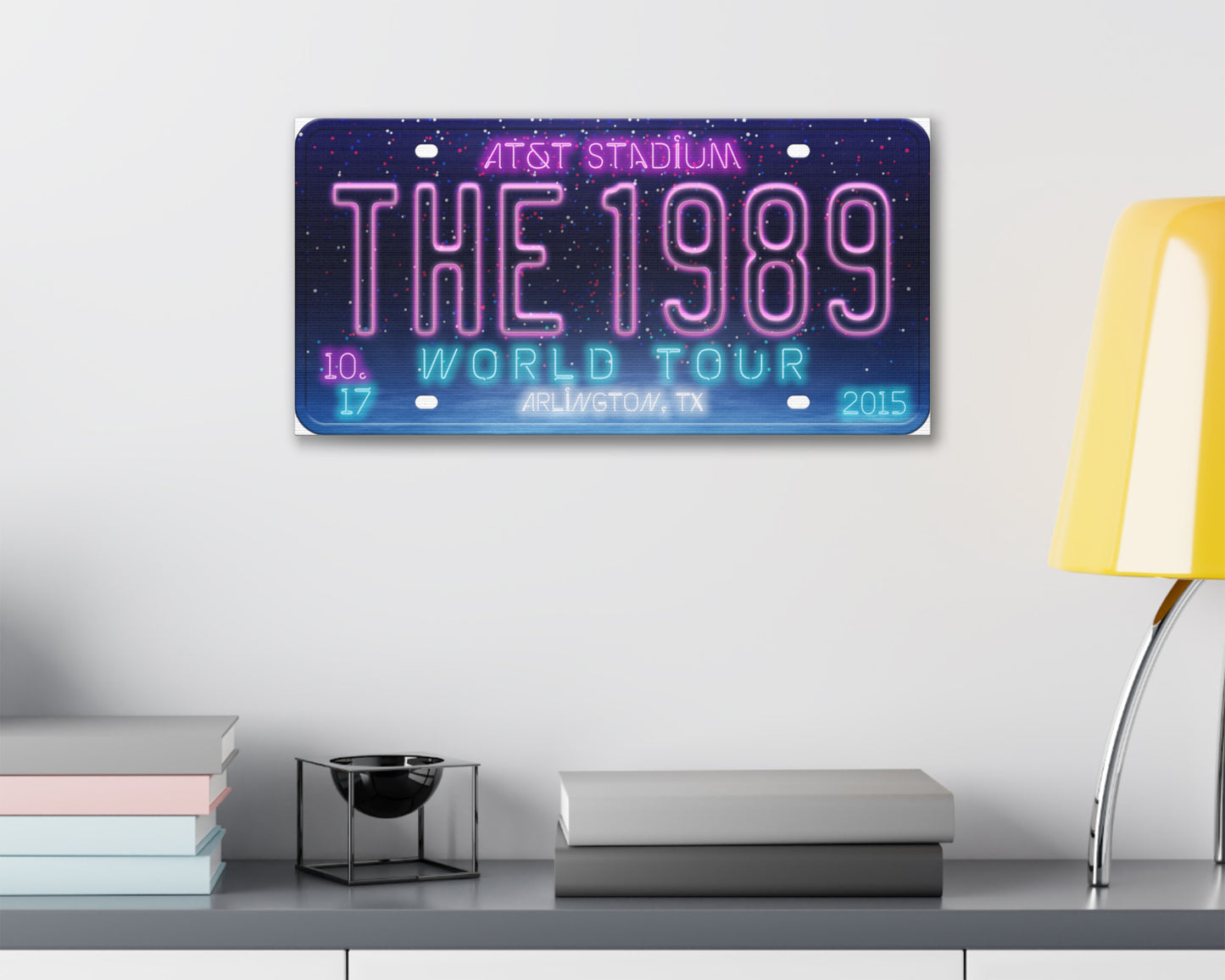 The 1989 World Tour canvas wall decor