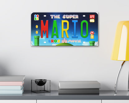 Mario Movie (2023) movie canvas wall decor