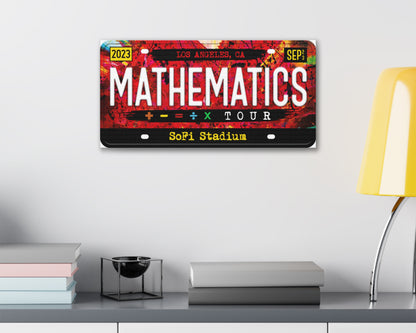 The Mathematics Tour canvas wall decor