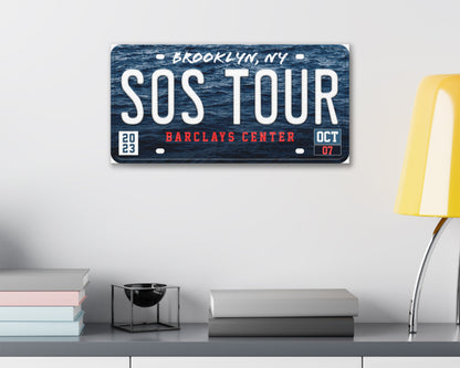 SOS Tour canvas wall decor