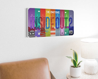 InsideOut 2 (2024) movie canvas wall decor