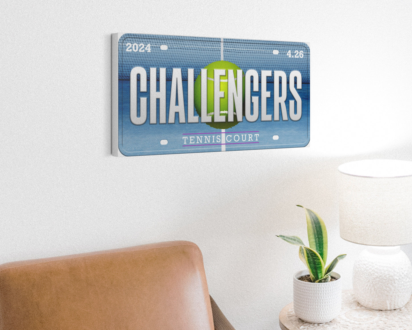 Challengers (2024) movie canvas wall decor