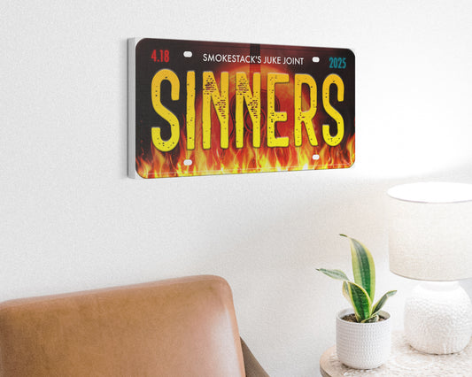 Sinners (2025) movie canvas wall decor