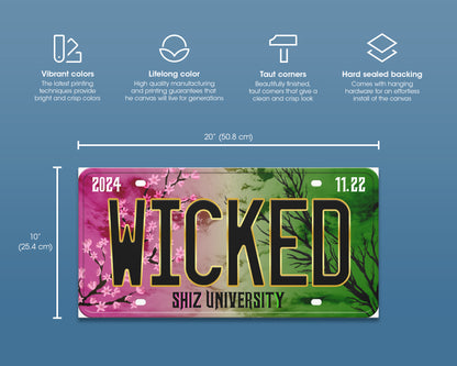 Wicked (2024) movie canvas wall decor