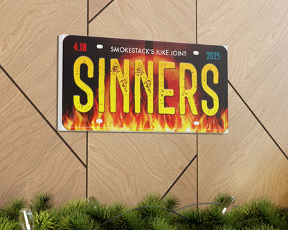 Sinners (2025) movie canvas wall decor