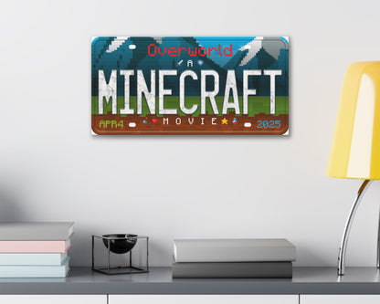 A Mine craft Movie (2025) movie canvas wall decor
