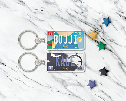 Bojji acrylic keychain