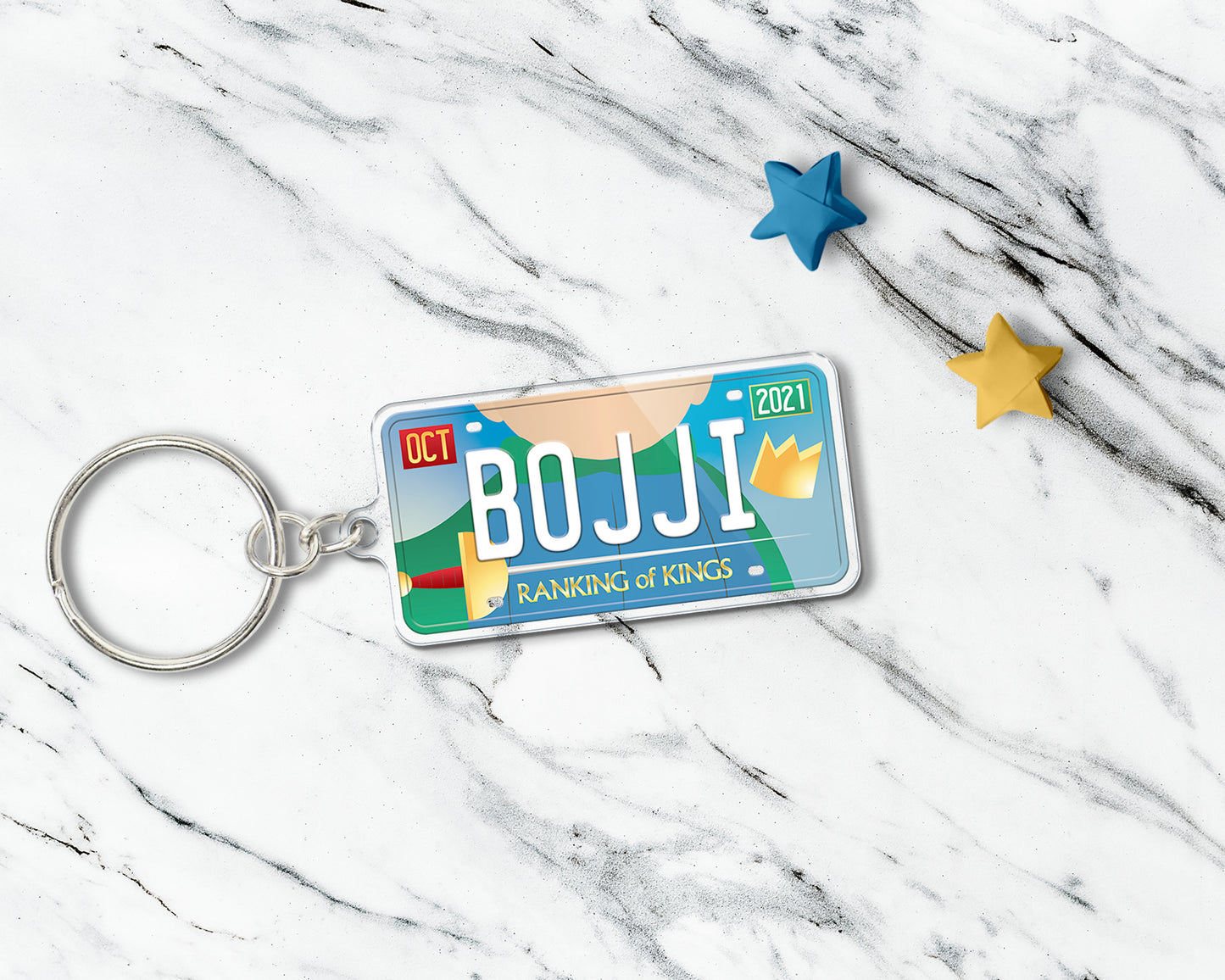Bojji acrylic keychain