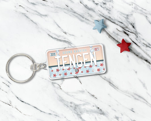 Tengen acrylic keychain